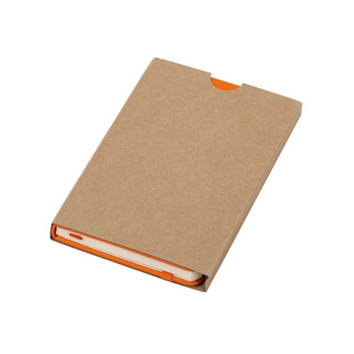 Блокнот "Vision 2.0" А6 в твердой обложке, оранжевый