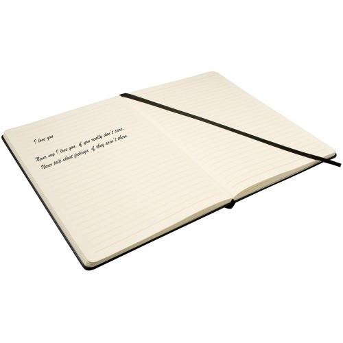 Блокнот классический офисный "Juan" А5, черный