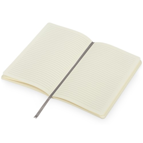 Блокнот "Softy 2.0", гибкая обложка A5, 80 листов, серый