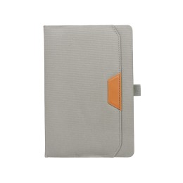 Блокнот А5 из RPET "Harvey", 80 листов FSC бумага, серый