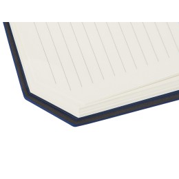 Блокнот А5 в гибкой обложке "Chaplin", синий