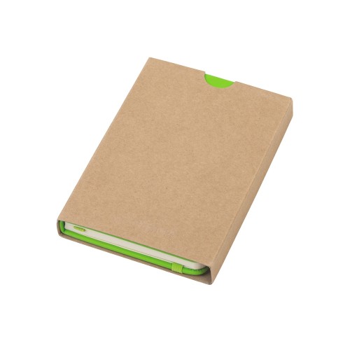 Блокнот "Vision 2.0" А6 в твердой обложке, зеленое яблоко