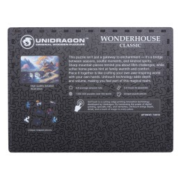 Деревянный пазл "Wonderhouse"