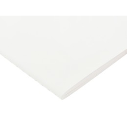 Тетрадь с каменной бумагой А5 "Carrara" 40 л., линейка, белый