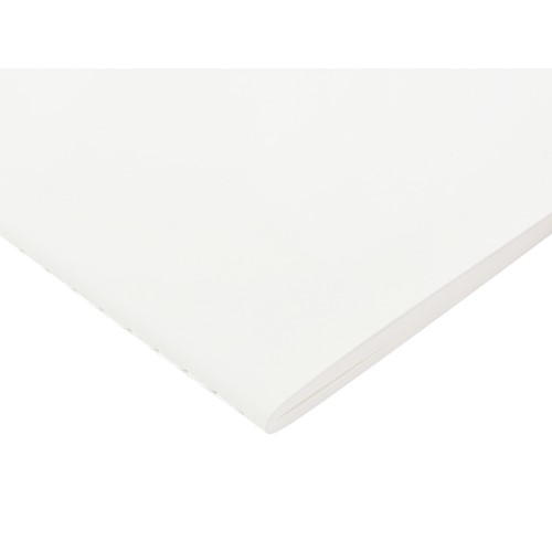 Тетрадь с каменной бумагой А5 "Carrara" 40 л., линейка, белый