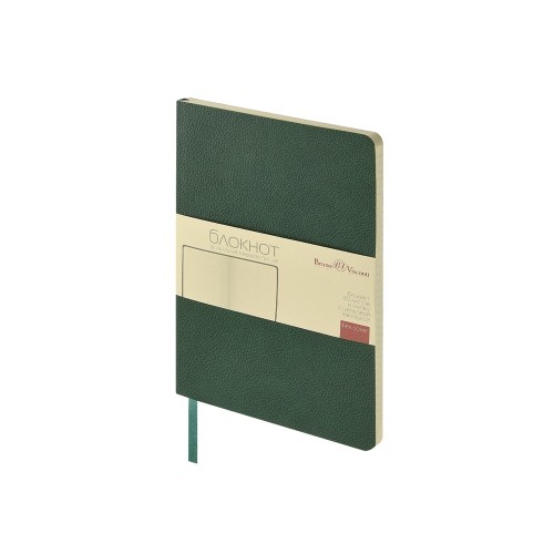 Блокнот А5 "Megapolis Flex Loft", зеленый