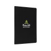 Блокнот в твердом переплете Karst формата A5, черный