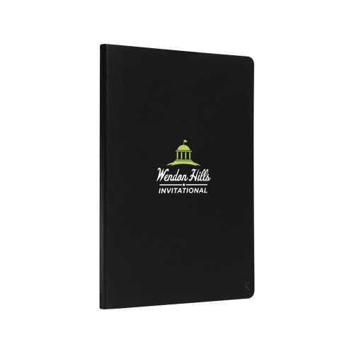 Блокнот в твердом переплете Karst формата A5, черный