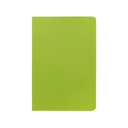 Блокнот "Wispy", твердая обложка A5, 64 листа в линейку, зеленое яблоко