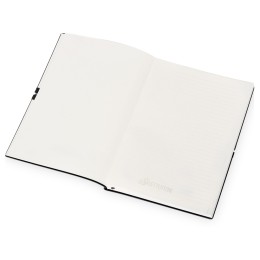 Блокнот "Horizon" с горизонтальной резинкой, гибкая обложка, 80 листов, черный