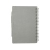 Slate многоразовый набор из блокнота в мягкой обложке и ручки - Серый