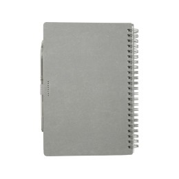 Slate многоразовый набор из блокнота в мягкой обложке и ручки - Серый