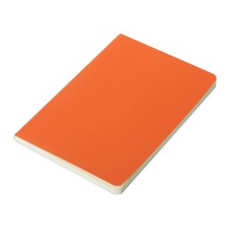 Блокнот "Wispy 2.0", гибкая обложка A5, 64 листа в линейку, оранжевый