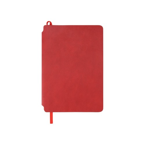 Блокнот «Notepeno» А5 с тонированными линованными страницами, красный