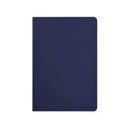 Бизнес-тетрадь А5 "Pragmatic Contrast", 40 листов в клетку, темно-синий с синим срезом