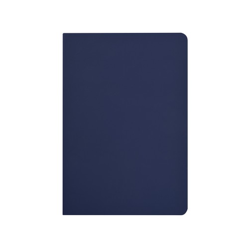 Бизнес-тетрадь А5 "Pragmatic Contrast", 40 листов в клетку, темно-синий с синим срезом