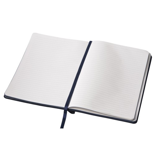 Блокнот А5 "Notepeno Max", 96 листов 80 гр/м2 белой FSC бумаги, темно-синий