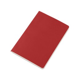 Блокнот в гибкой обложке A5 «Виспи 2.0» в клетку, красный