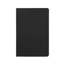 Блокнот "Wispy", твердая обложка A5, 64 листа в линейку, черный