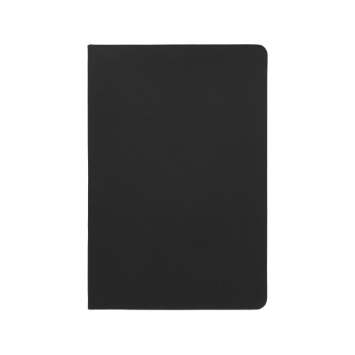 Блокнот "Wispy", твердая обложка A5, 64 листа в линейку, черный