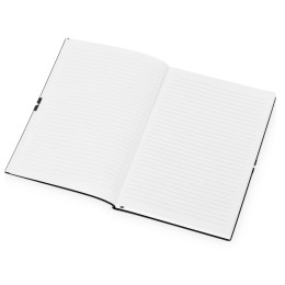 Блокнот "Horizon" с горизонтальной резинкой, гибкая обложка, 80 листов, серый