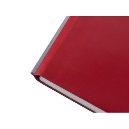 Блокнот А5 "Scribe", гибкая обложка, 96 листов 80 гр/м2, красный