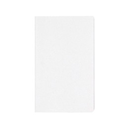 Блокнот Fabia с переплетом, изготовленный из рубленой бумаги, белый