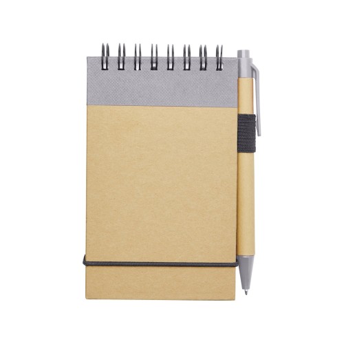 Блокнот А7 "Zuse" с ручкой шариковой, лиловый