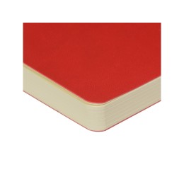 Скетчбук "Sketch & Art" в мягком переплете 140х210 мм, 100 л. бежевой бумаги 100 гр., красный