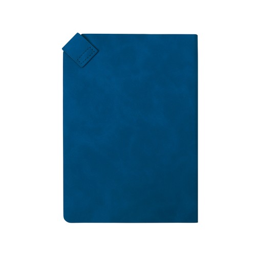 Блокнот А5 в гибкой обложке "Chaplin", синий