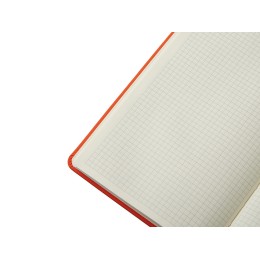 Блокнот в твердой обложке A5 «Виспи 2.0» в клетку, оранжевый