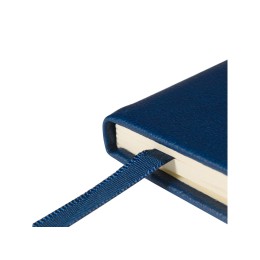 Блокнот А5  "City" на резинке, темно-синий