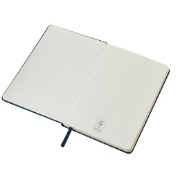 Бизнес-блокнот "С3" софт-тач с магнитом, твердая обложка, 96 листов, темно-синий