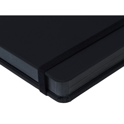 Скетчбук "Sketch & Art" в твердом переплете 143х216 мм, 100 л. черной бумаги 100 г/м2, черный