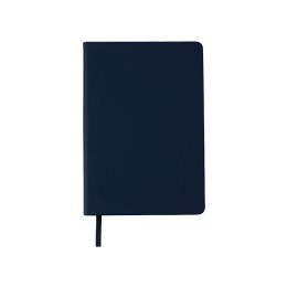 Бизнес-блокнот "С3" софт-тач с магнитом, твердая обложка, 96 листов, темно-синий