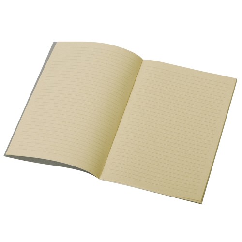 Блокнот "Monet", гибкая обложка A5 из моющегося крафта, 32 листа, серый