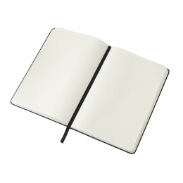 Бизнес-блокнот "С3" софт-тач с магнитом, твердая обложка, 96 листов, черный