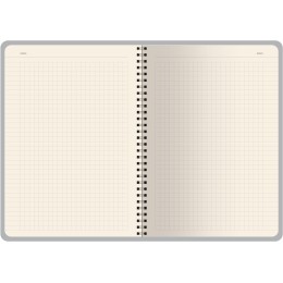 Бизнес тетрадь на гребне А5 "Pragmatic", 60 листов в клетку, оранжевый