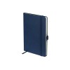 Блокнот А5  "City" на резинке, темно-синий