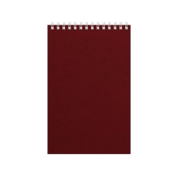 Бизнес - блокнот Альт А5 (127 х 198 мм) "Office" 60 л., бордовый