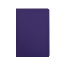 Бизнес-тетрадь А5 "Pragmatic Contrast", 40 листов в клетку, фиолетовый с салатовым срезом