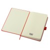 Блокнот А5 "Snow Hard" твердая обложка, 80 листов 70 гр/м2, красный