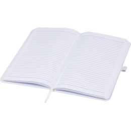 Блокнот Fabianna с мятой бумагой в твердой обложке, белый