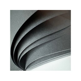 Скетчбук "Sketch & Art" в мягком переплете 140х210 мм, 100 л. черной бумаги 100 гр., красный