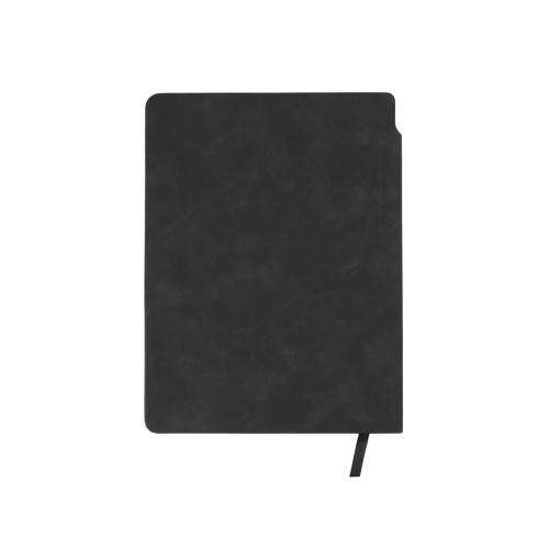 Блокнот А5 "Notepeno Max", 96 листов 80 гр/м2 белой FSC бумаги, черный