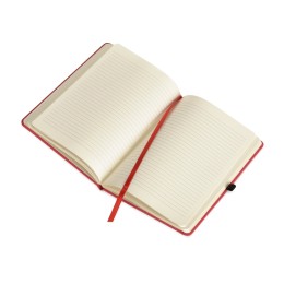 Блокнот "Pocket" 140*205 мм с карманом для телефона, красный