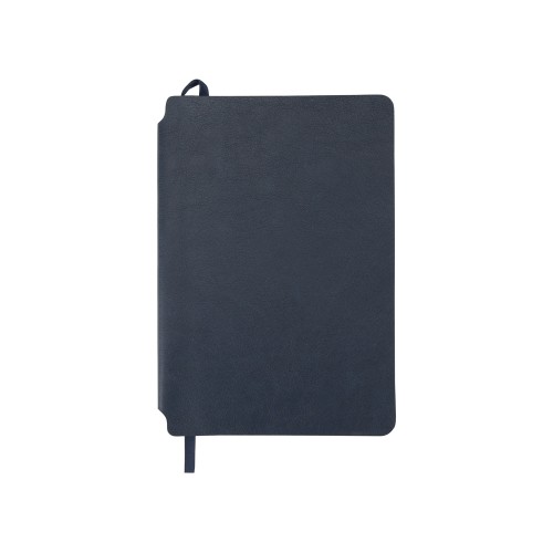 Блокнот «Notepeno» А5 с тонированными линованными страницами, темно-синий