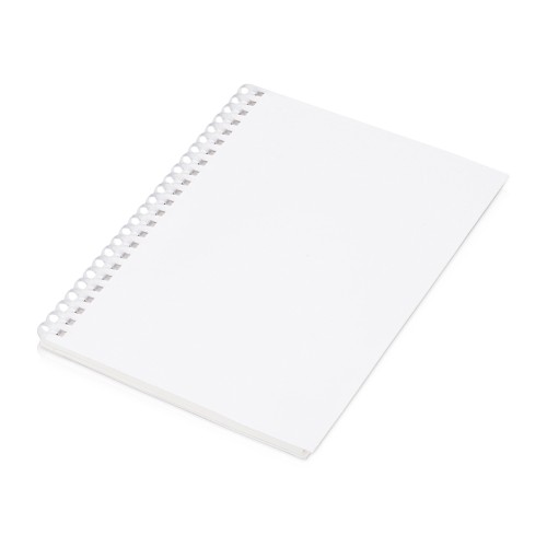 Блокнот на мягкой спирали А5 "Sahara", 60 листов 70 гр/м2, белый