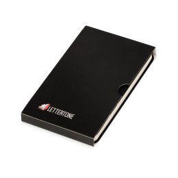 Блокнот А6 "Vision", Lettertone, черный