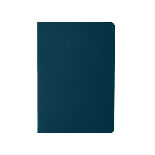 Блокнот в гибкой обложке A5 «Виспи 2.0» в клетку, темно-синий